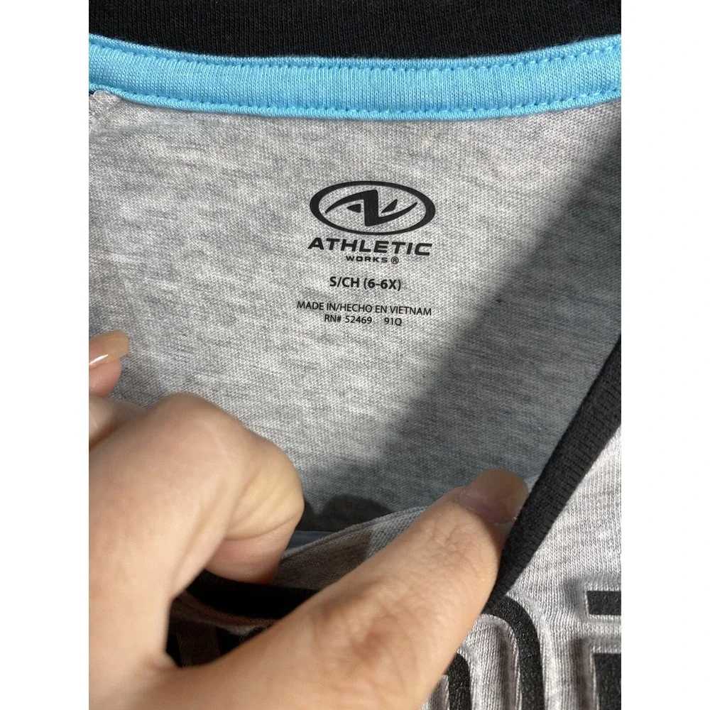 athletic works girls long sleeve shirt size small 6‎ 6x hype it up